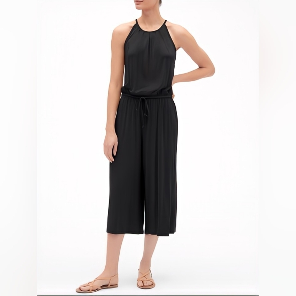 Gap | Halter-Neck and Wide-Leg Jumpsuit.